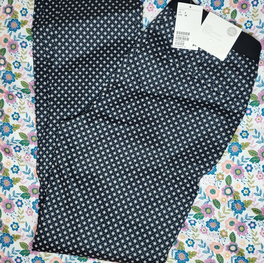 H&M slacks blue